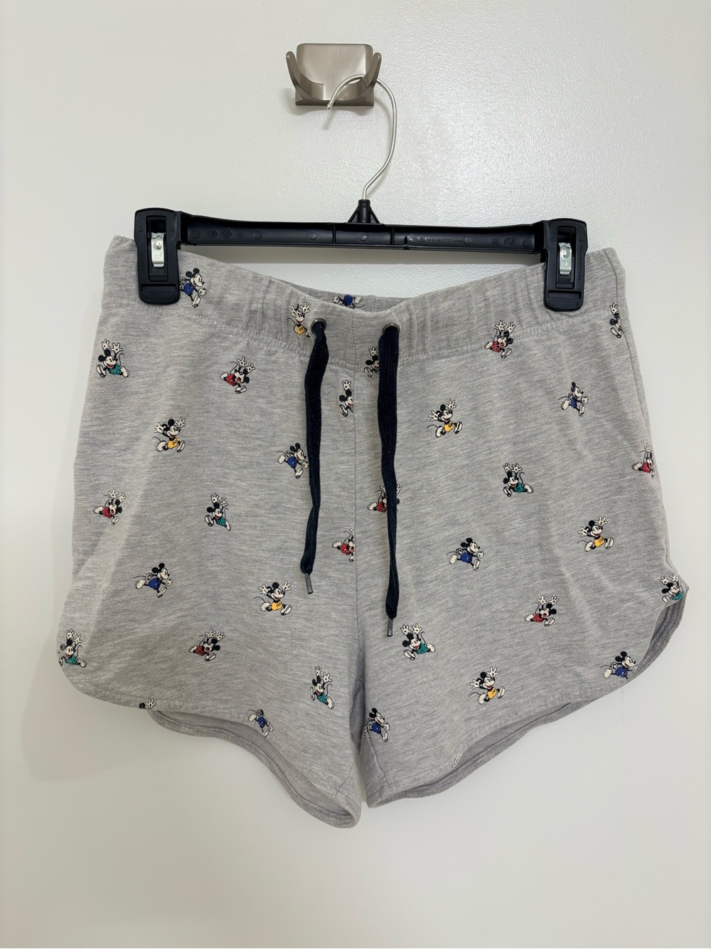 Disney Gray Mickey & Friends Athletic Lounge Shorts